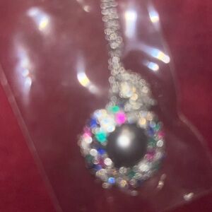 Nwt Peacock real freshwater pearl 20 in chain .50 cute